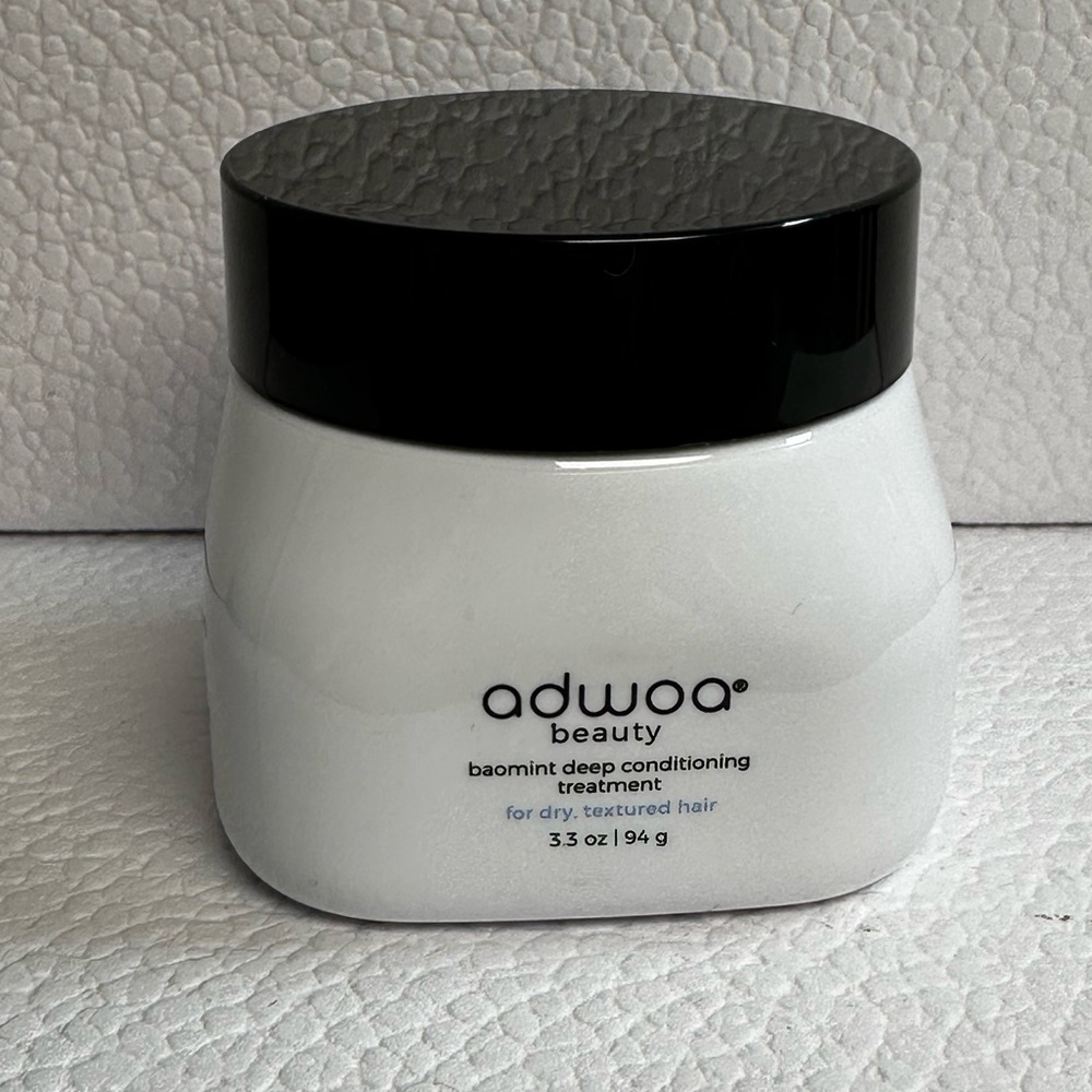 New - Adwoa Beauty Baomint™ Deep Conditioning Treatment Travel Size 3.3 Oz - Picture 4 of 8